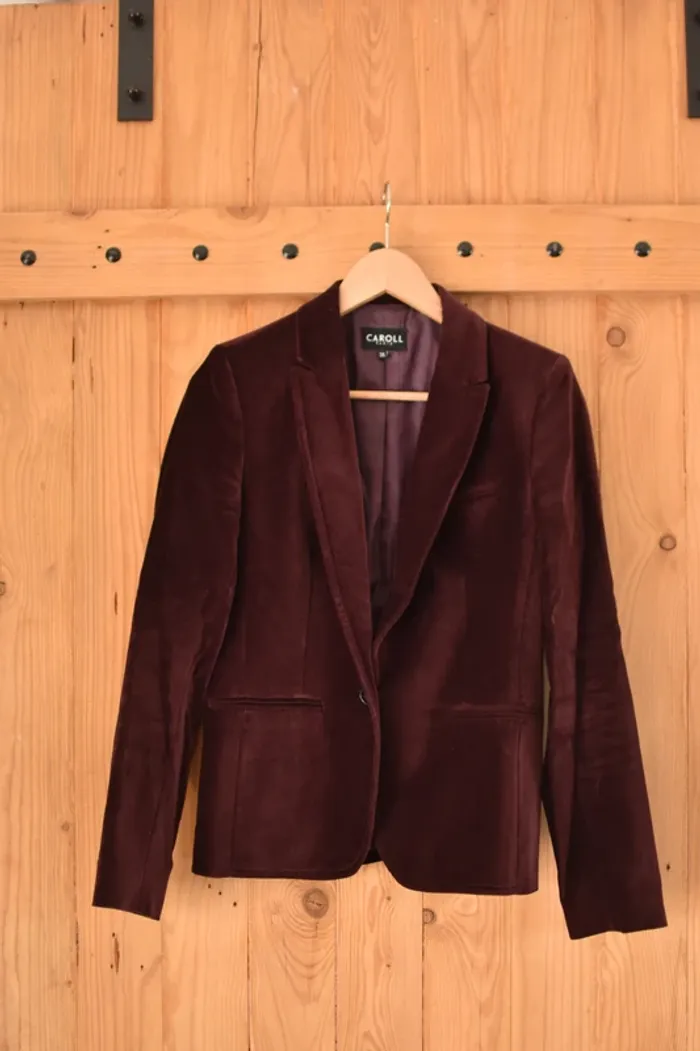 Veste Caroll en taille 38 (M) - Très bon état - photo numéro 4