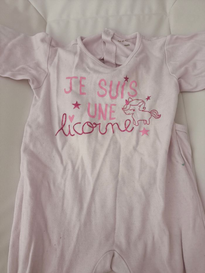 Lot pyjamas manches longues fille - photo numéro 4