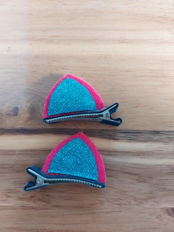 Barettes oreilles de chat