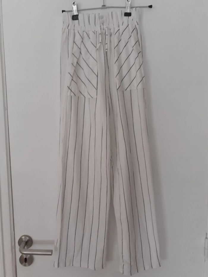 Pantalon large fille été 13 / 14 ans Zara NEUF - photo numéro 1