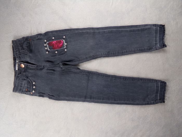 Jean gris 5 ans
