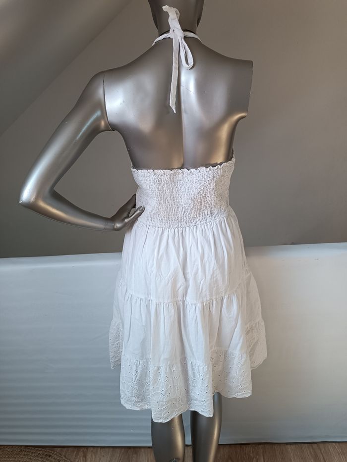 Robe blanche coton taille 38 - photo numéro 4