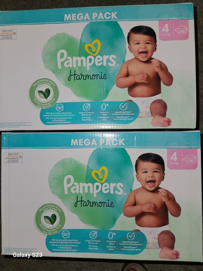 Lot couches Pampers - photo numéro 4