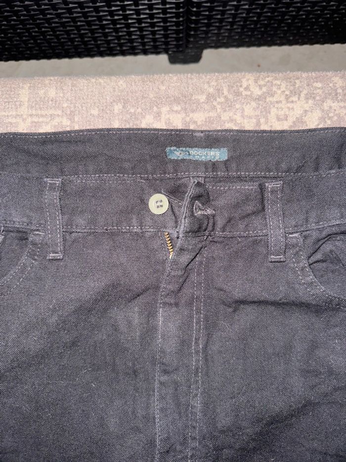 Pantalon Dockers homme - Taille W38 L34 - Noir - Coupe droite élégante - photo numéro 6