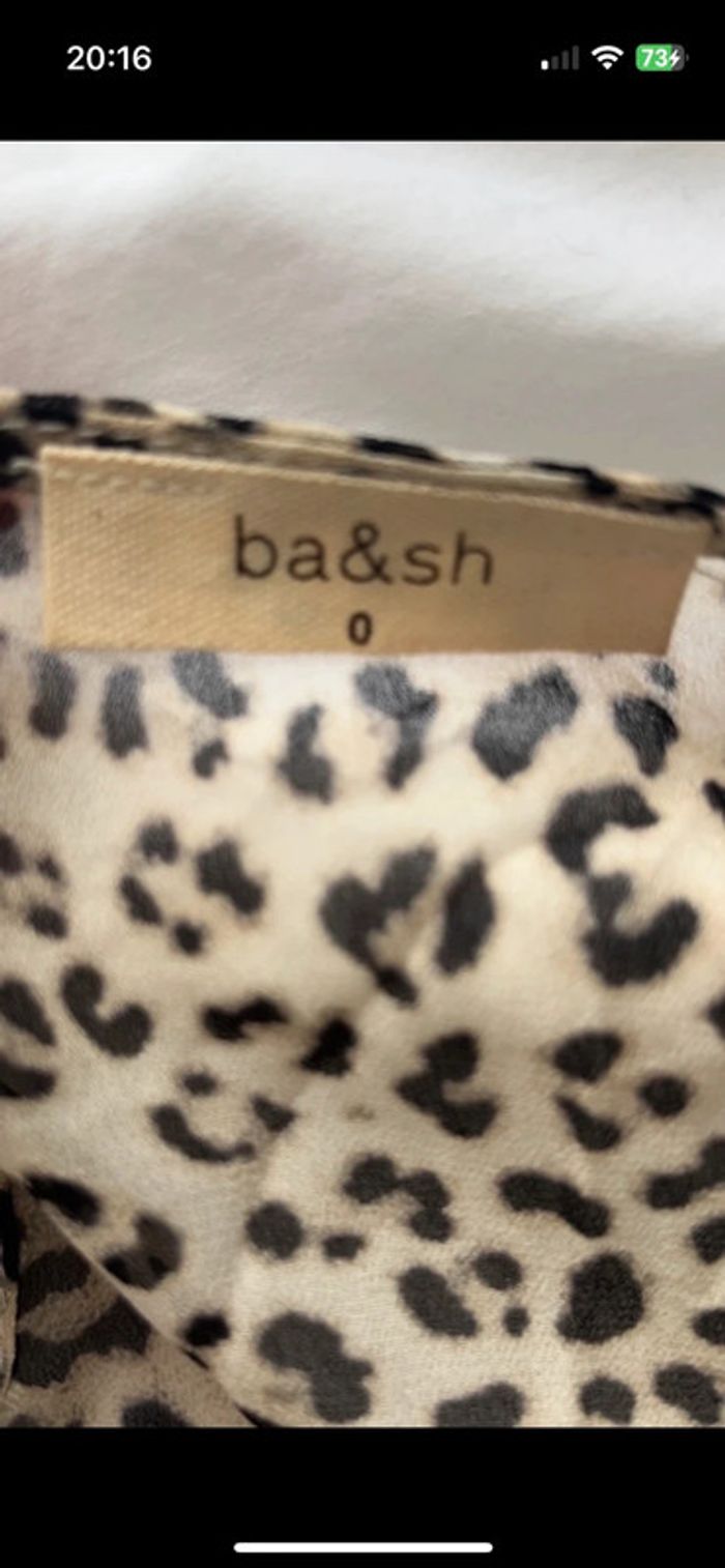 Robe motif léopard bash XS comme neuve - photo numéro 6