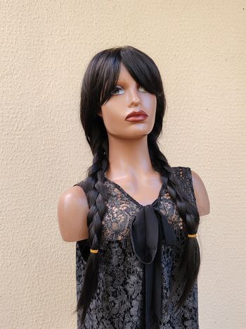 Perruque 2 Tresses cosplay