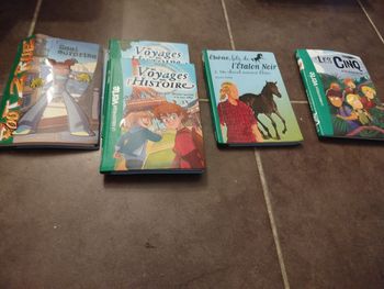 Lot de livre la bibliothèque verte