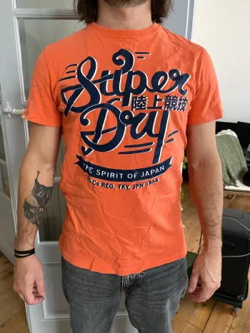 Tee-shirt orange Superdry
