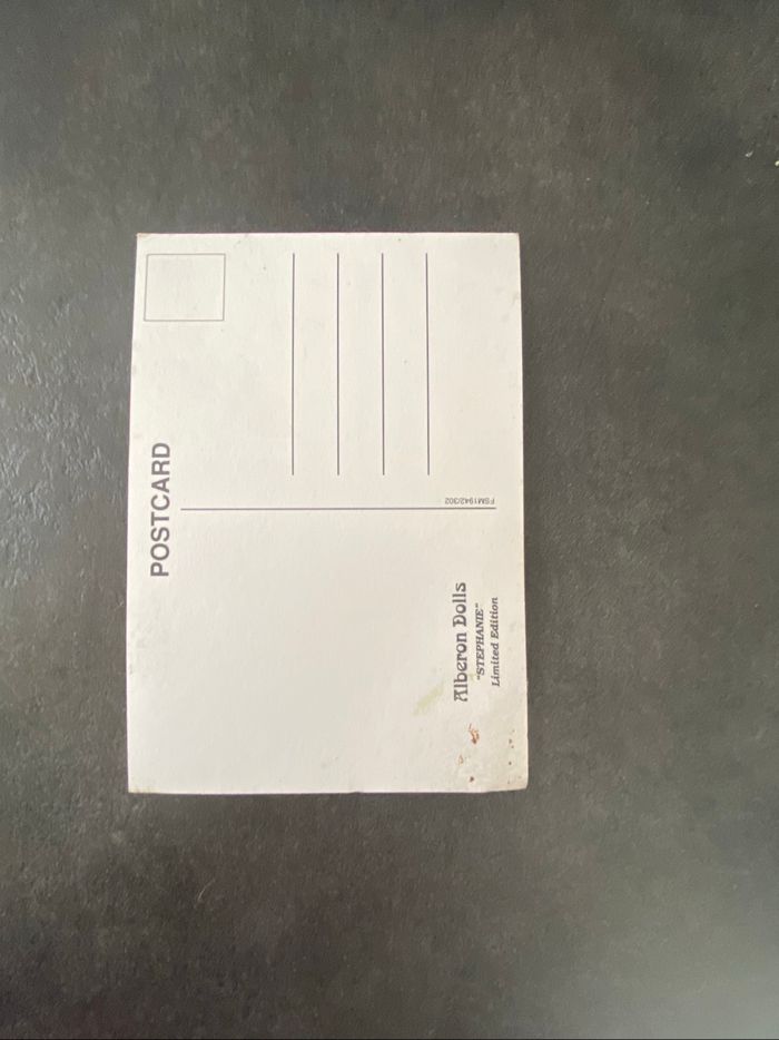 Carte poupée Stéphanie Alberon - photo numéro 2