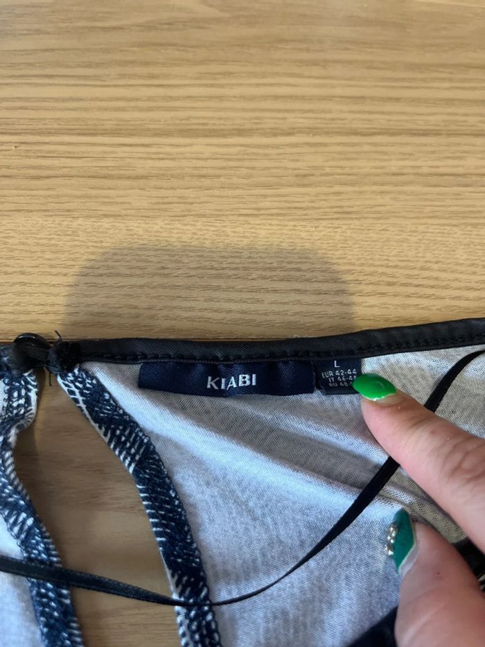 Robe légère manches longues Kiabi taille L - photo numéro 2