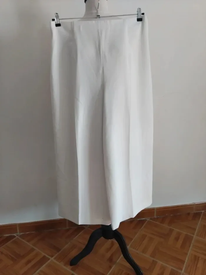 Pantalon jambes larges taille haute Zara txxl