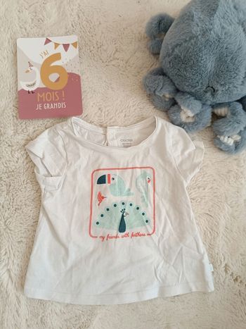 Tee shirt 6 mois obaibi
