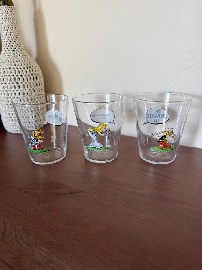 Verres série Astérix