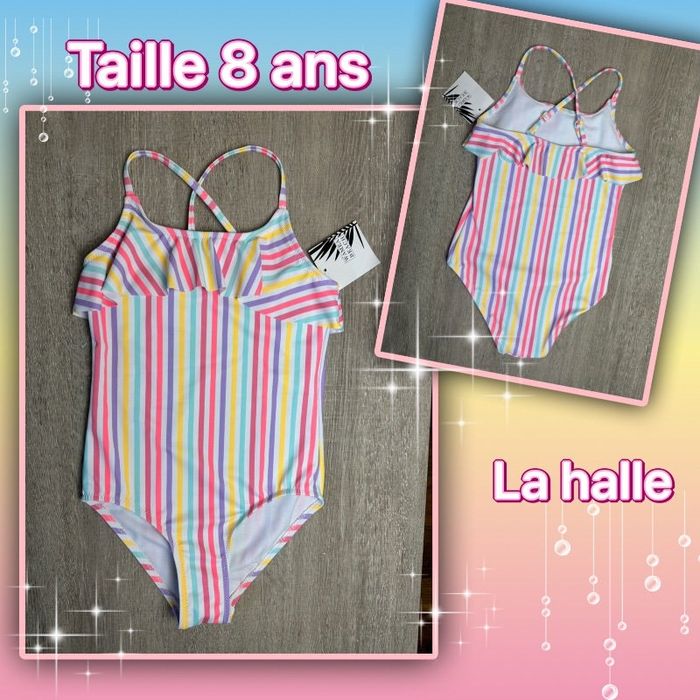 Maillot de bain 1 pièce - taille 8 ans - neuf