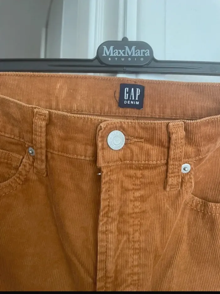 Pantalon skinny regular velours Gap - photo numéro 2