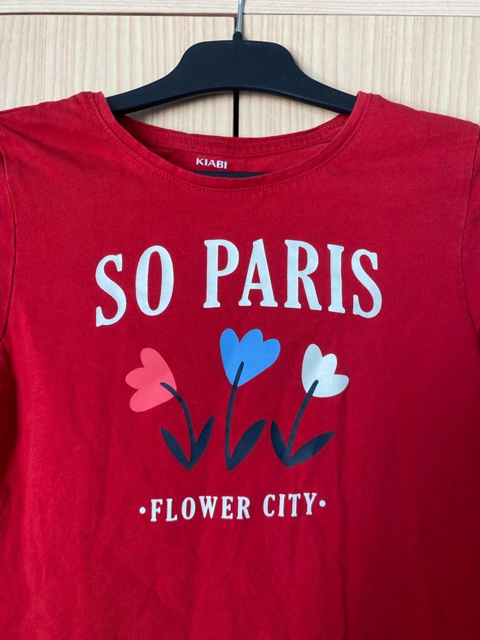 T-shirt « so Paris » Kiabi 10 ans - photo numéro 2