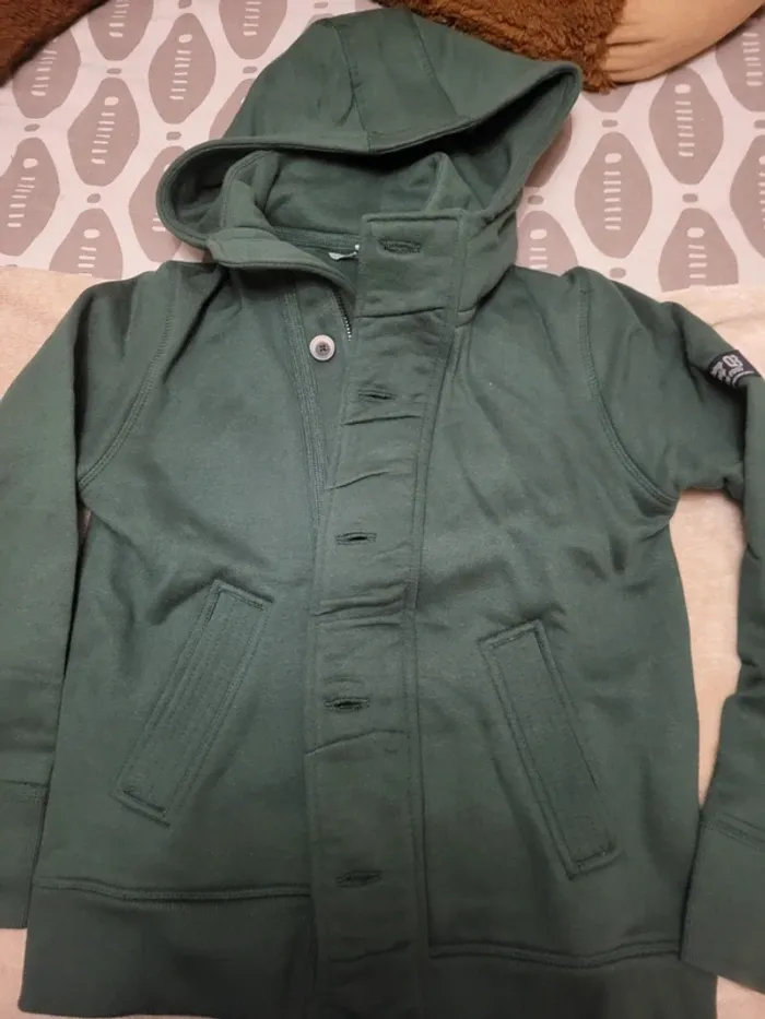 Sweat zippé garçon