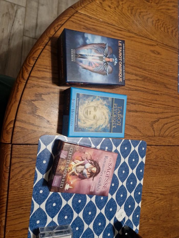Lot de 3 oracles tarots divinatoires - photo numéro 2