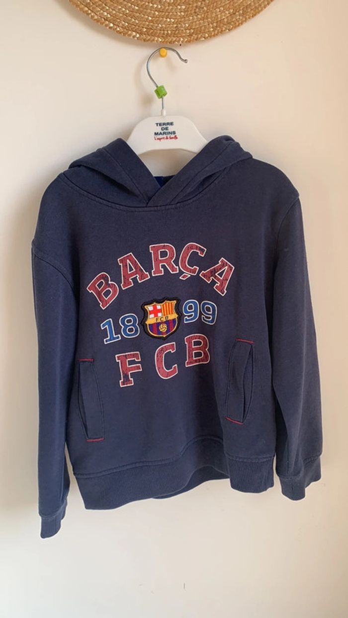 Sweat à capuche FC Barcelone