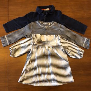 Lot de 3 blouse bébé