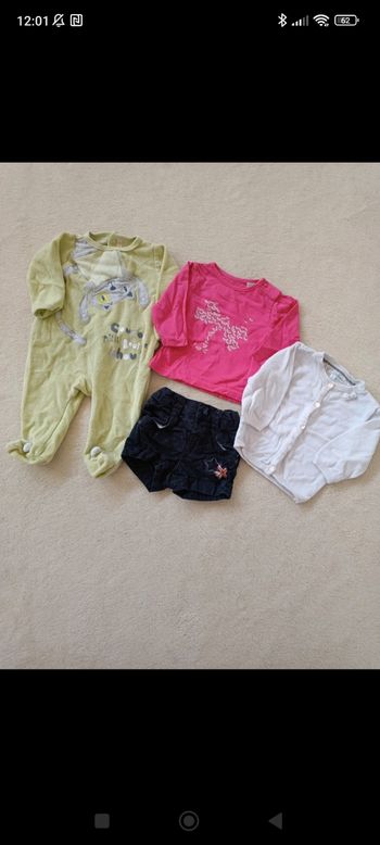 Lot 3 mois fille