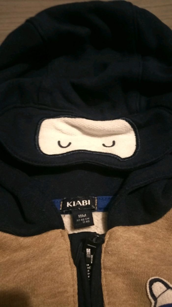 Gilet zippé kiabi 18 mois - photo numéro 3