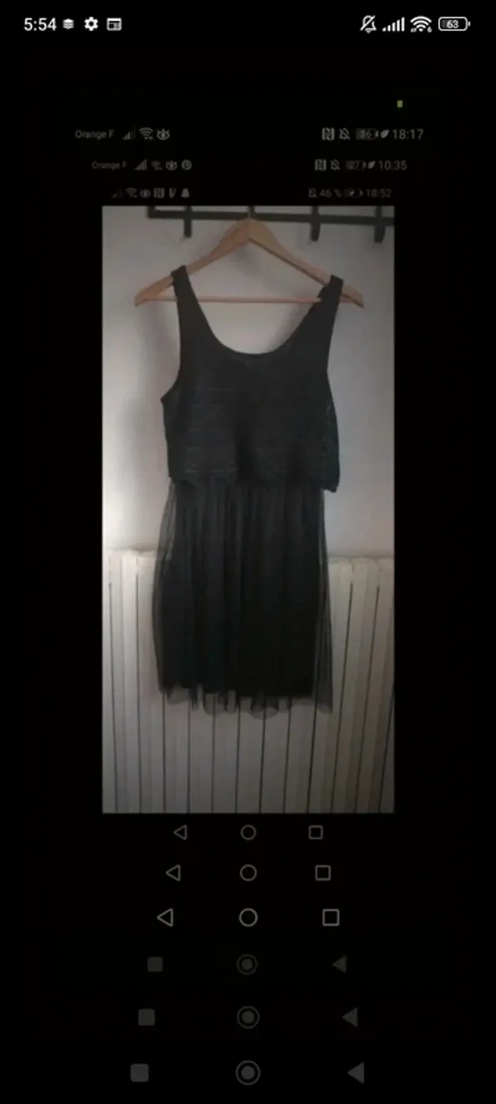 Robe noir