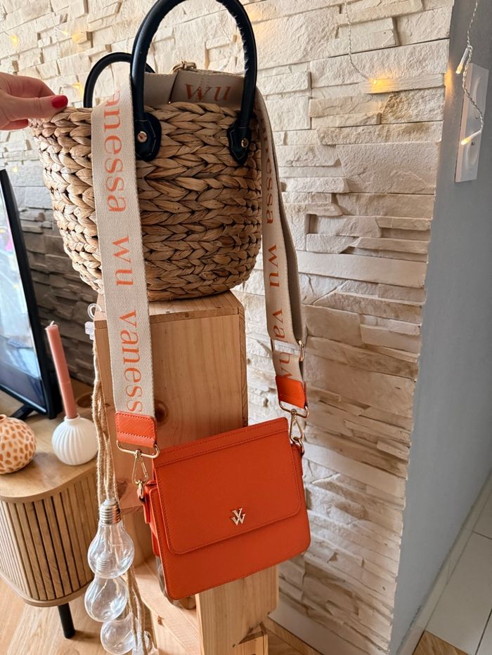 Sac à main orange Vanessa wu - photo numéro 3