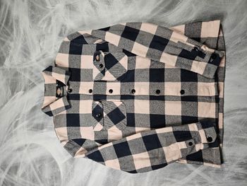 Surchemise Dickies rose et bleu marine S