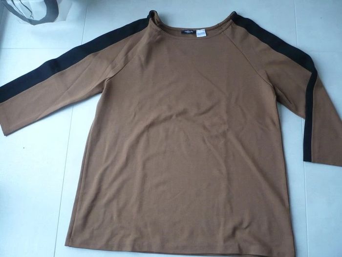 T-shirt tunique ML bicolore T42 - photo numéro 2
