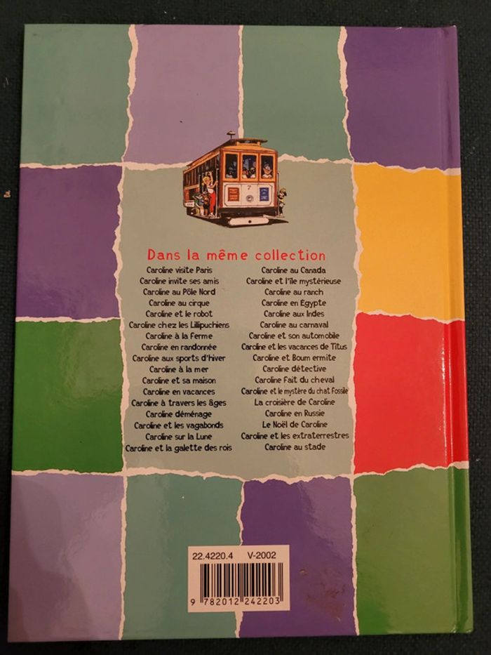 Caroline en Amérique USA Grand Canyon livre album rare multicolore Pierre Probst ours - photo numéro 2