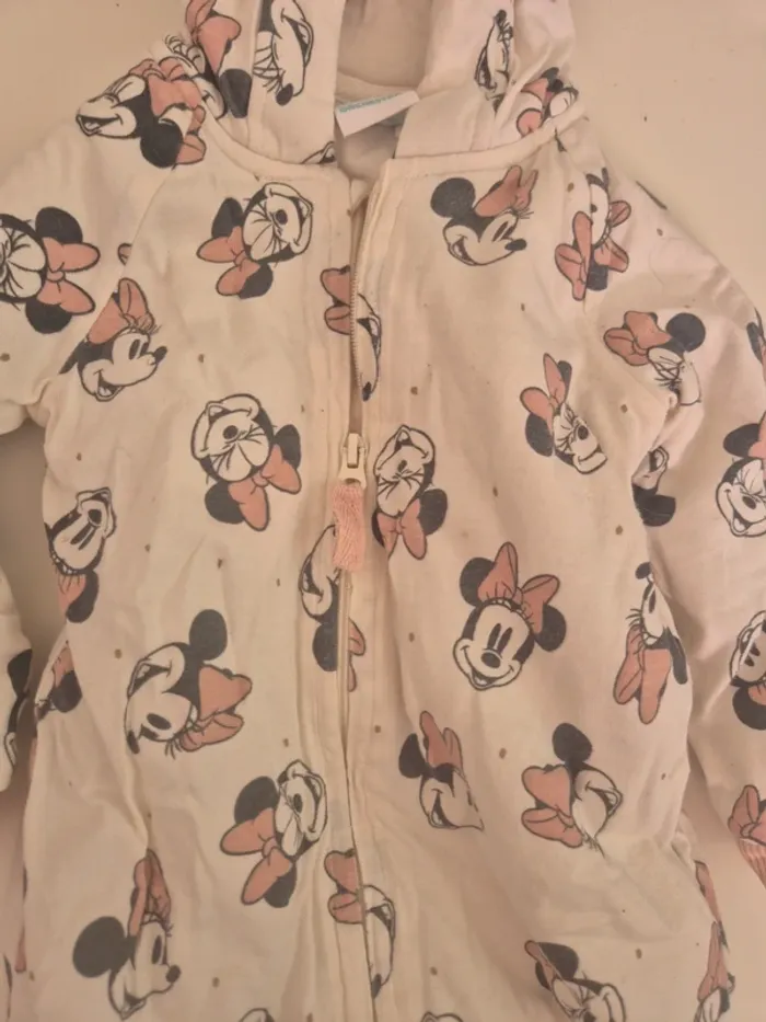 Combinaison / manteau minnie 6 mois - photo numéro 5