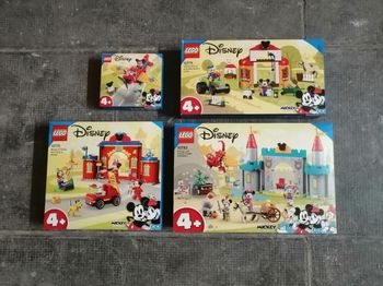Lot de 4 boîtes Lego Disney 10772 + 10775 + 10776 + 10780 [NEUF]