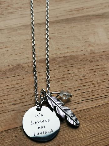 Collier argenté Leviosa