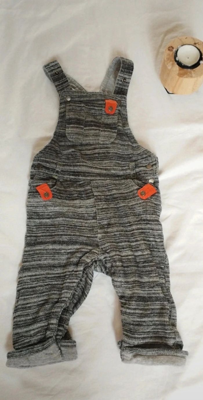 Salopette gris