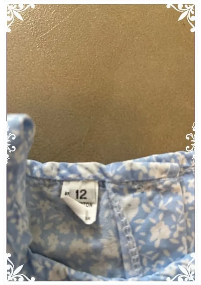 Blouse enfant fille taille 12 ans sans marque - photo numéro 6