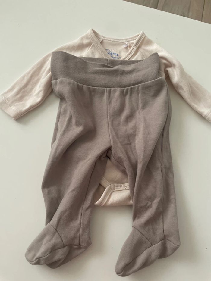 Ensemble body + pantalon 3 mois - photo numéro 3