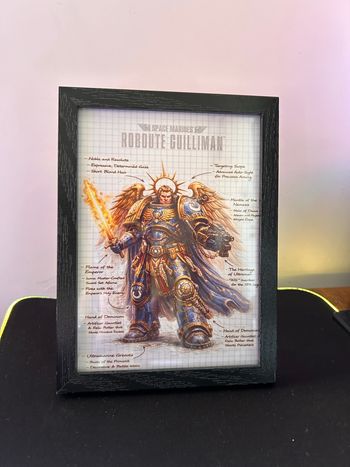 Cadre illustré – Roboute Guilliman (Ultramarines)