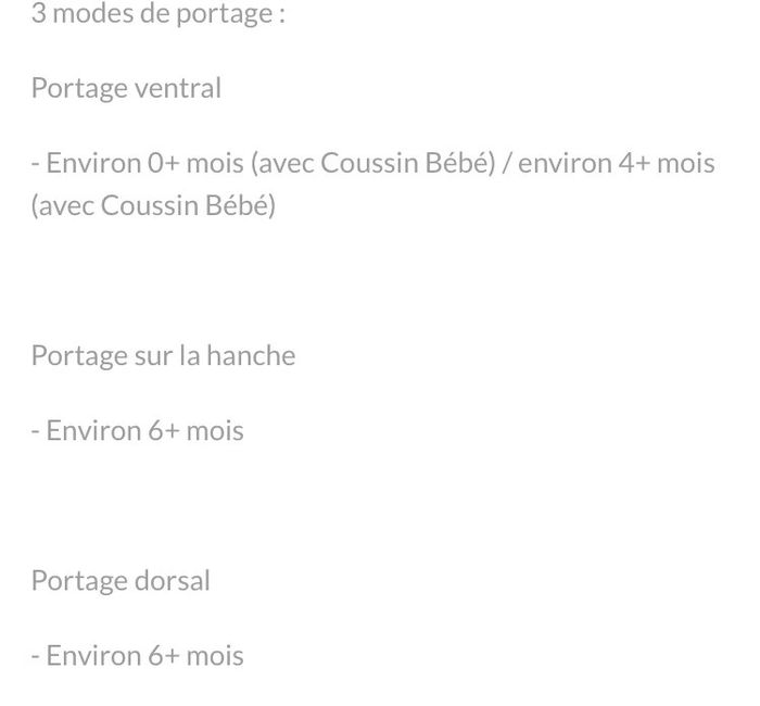Porte bébé Ergobaby - photo numéro 6