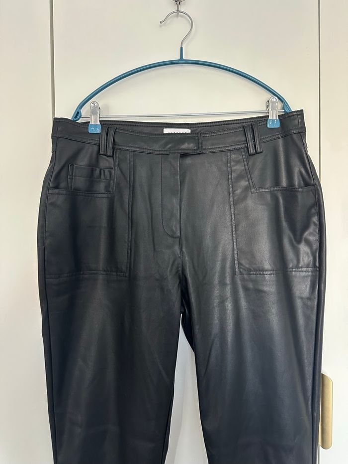 Pantalon similicuir topshop T44 - photo numéro 5