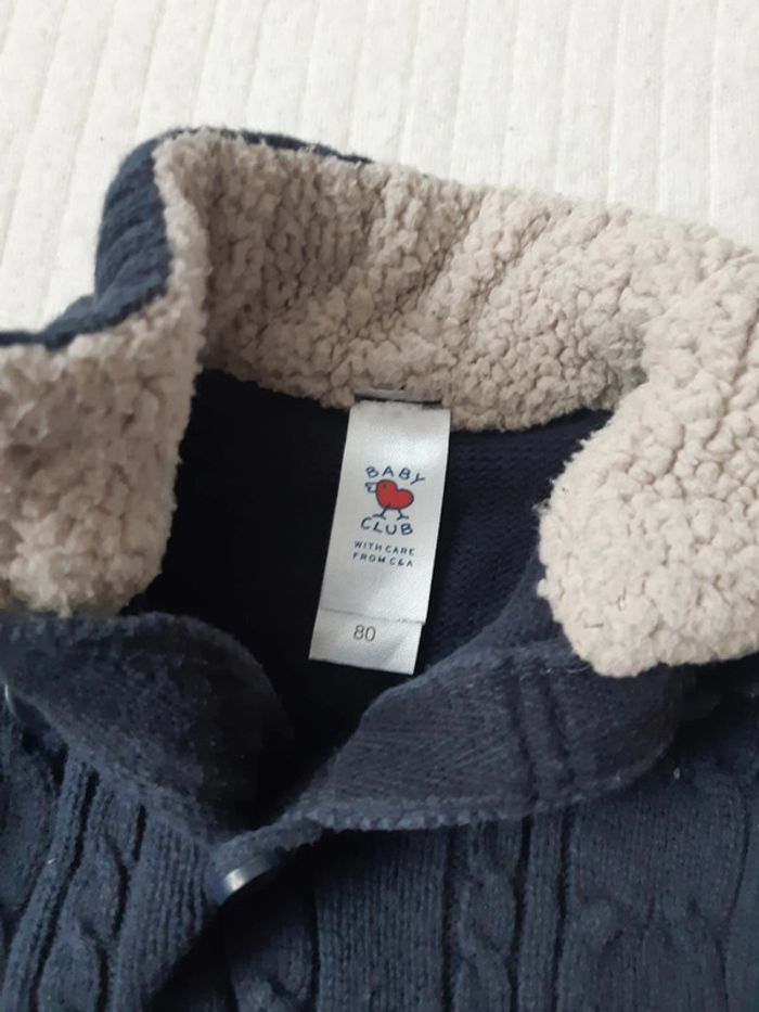 Tenue hivet pull et pantalon Baby club 80 cm - photo numéro 4