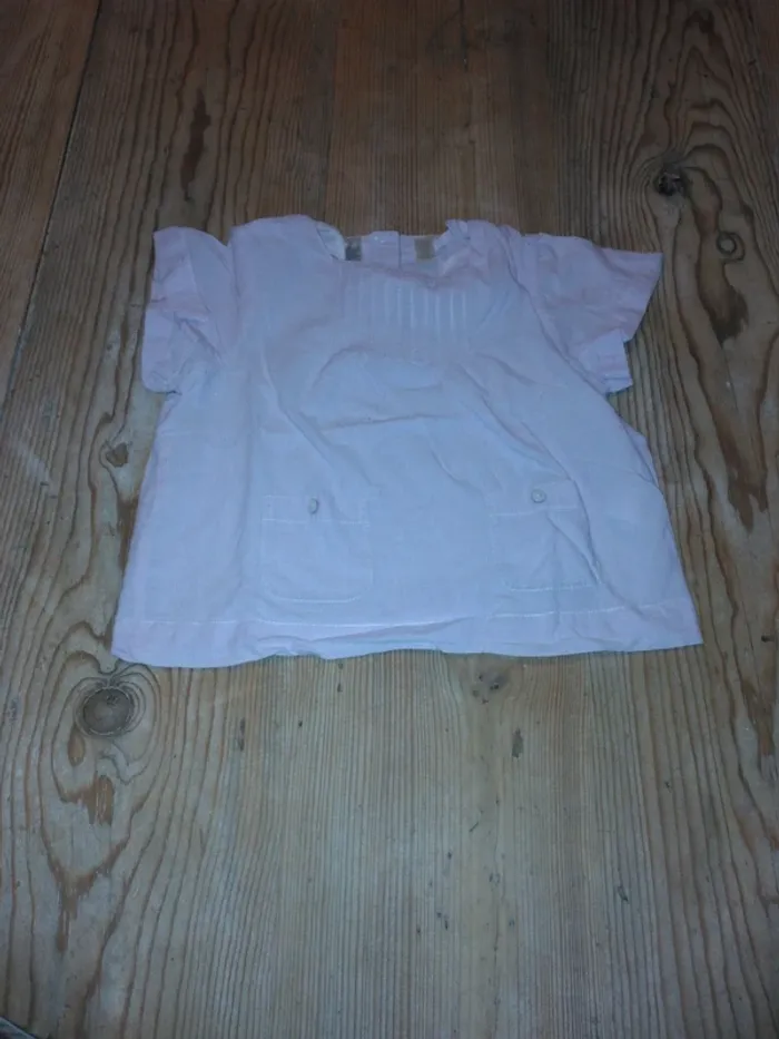 Tee shirt Chemisette Fille 4 ans - photo numéro 3