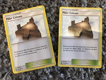 Cartes Pokémon dresseur stade