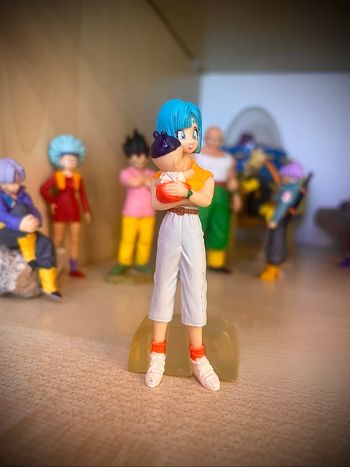 Figurine dragon ball gashapon hg Bulma