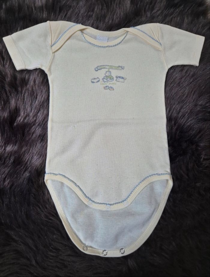 Lot de 3 bodies T. 1 an / 12 mois - photo numéro 2