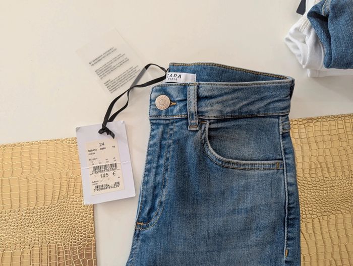 Jean Zapa - Taille 24 - Neuf avec étiquette - Valeur 145€ - photo numéro 2