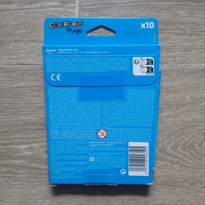 Lot de 10 feutres magiques Color'Peps Magic NEUF - photo numéro 2