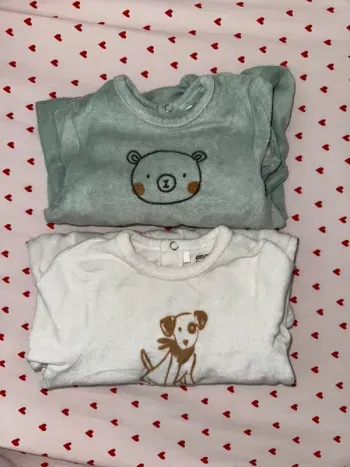 Lot pyjama animaux x2