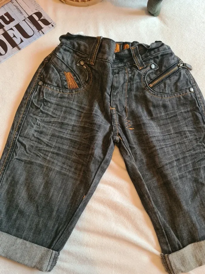 Bermuda jeans 8 ans - photo numéro 3