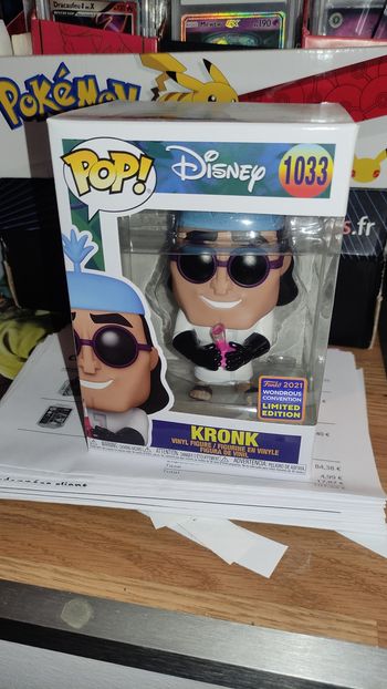 Pop funko kronk  Disney convention  wondrous 2021